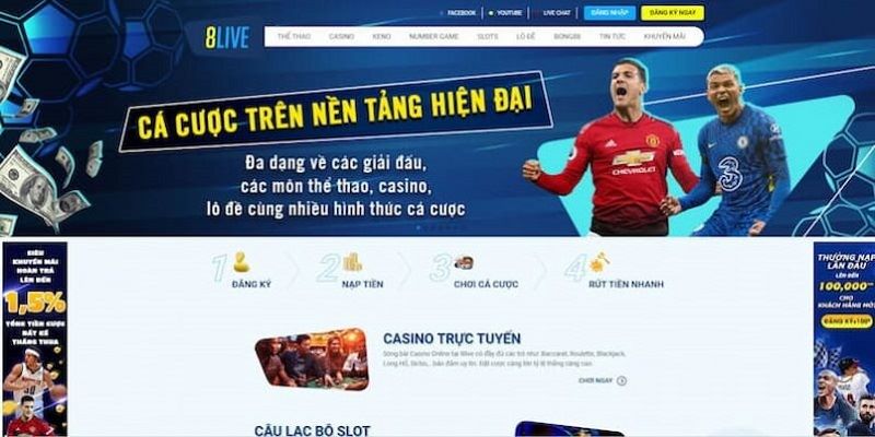 8live - Nền tảng cho trải nghiệm hiện đại, an toàn