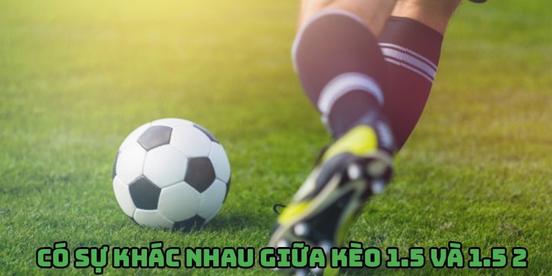 Kèo tài xỉu 1.5 2 và sự khác biệt với kèo tài xỉu 1.5