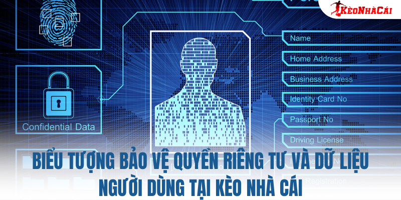 Biểu tượng bảo vệ quyền riêng tư và dữ liệu người dùng tại Kèo Nhà Cái