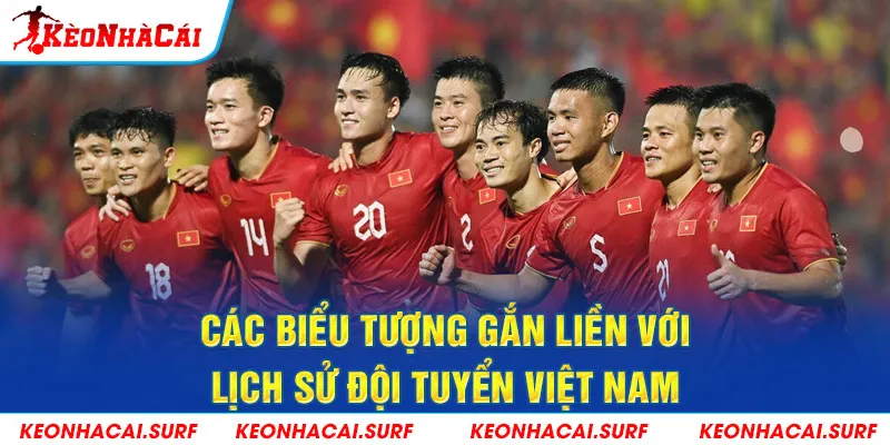Các biểu tượng gắn liền với lịch sử đội tuyển Việt Nam